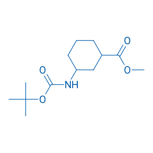 Methyl 3-((tert-butoxycarbonyl)amino)cyclohexane-1-carboxylate 100mg