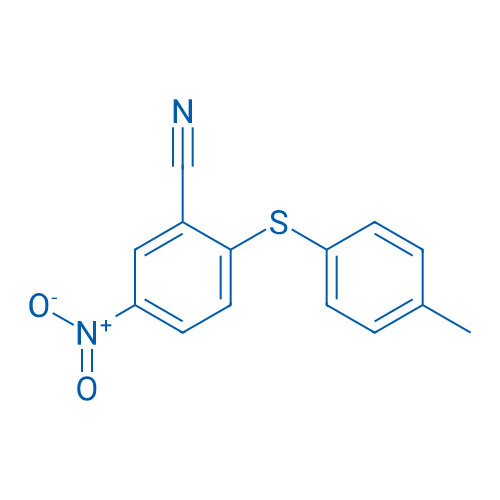 2-[(4-Methylphenyl)sulfanyl]-5-nitrobenzonitrile 5g