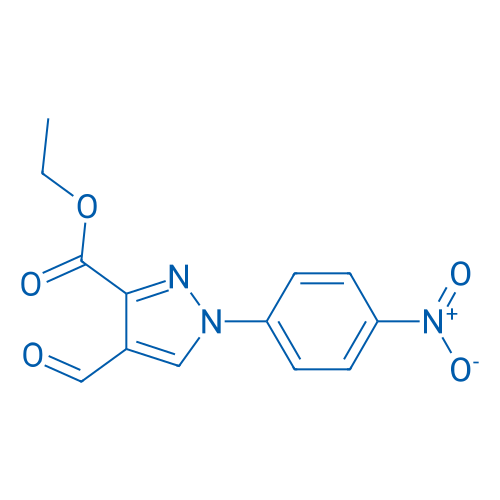 Ethyl 4-formyl-1-(4-nitrophenyl)-1H-pyrazole-3-carboxylate 1g