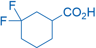 3,3-Difluorocyclohexanecarboxylic acid 250mg