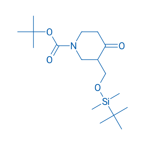 tert-Butyl 3-(((tert-butyldimethylsilyl)oxy)methyl)-4-oxopiperidine-1-carboxylate 5g