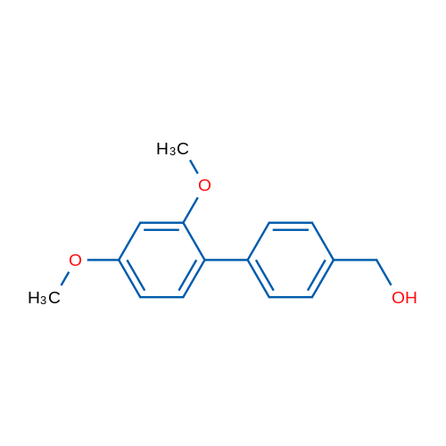 (2',4'-Dimethoxy-[1,1'-biphenyl]-4-yl)methanol 1g