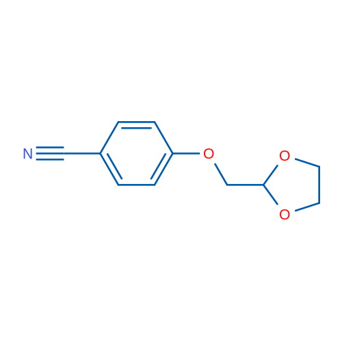4-((1,3-Dioxolan-2-yl)methoxy)benzonitrile 1g