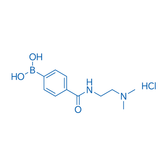 (4-((2-(Dimethylamino)ethyl)carbamoyl)phenyl)boronic acid hydrochloride 25g