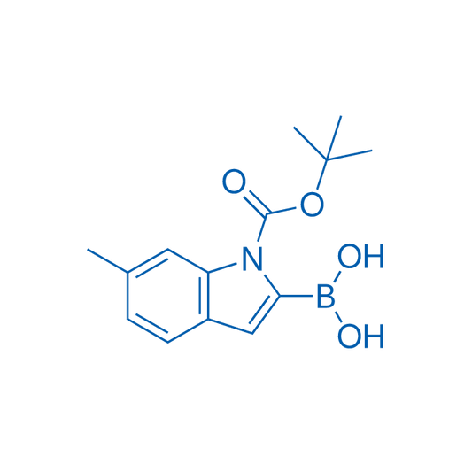 (1-(tert-Butoxycarbonyl)-6-methyl-1H-indol-2-yl)boronic acid 5g