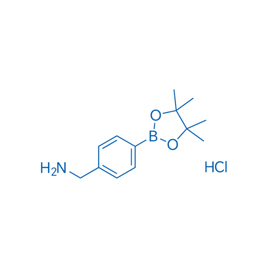 (4-(4,4,5,5-Tetramethyl-1,3,2-dioxaborolan-2-yl)phenyl)methanamine hydrochloride 1g