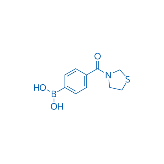 (4-(Thiazolidine-3-carbonyl)phenyl)boronic acid 100mg