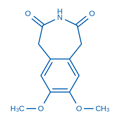 7,8-Dimethoxy-1,5-dihydro-2H-benzo[d]azepine-2,4(3H)-dione 250mg