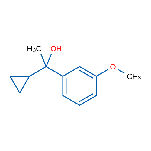 1-Cyclopropyl-1-(3-methoxyphenyl)ethanol 1g