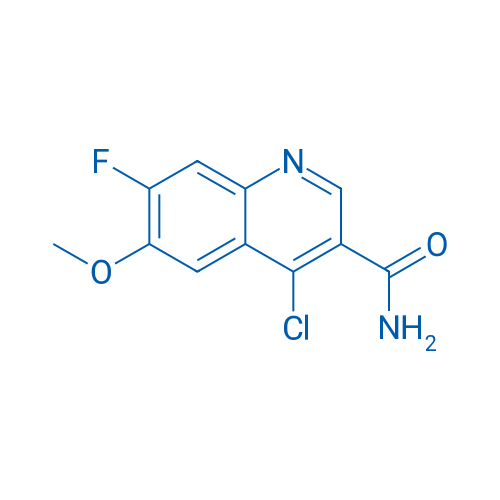 4-Chloro-7-fluoro-6-methoxyquinoline-3-carboxamide 1g