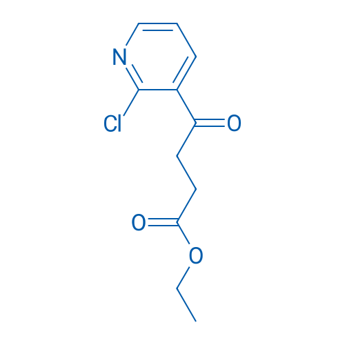 Ethyl 4-(2-chloro-3-pyridyl)-4-oxobutyrate 1g
