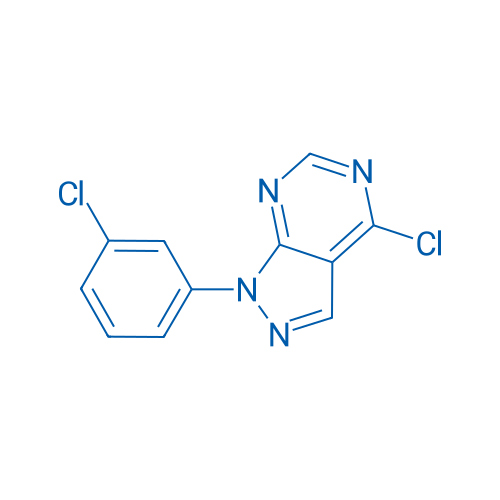 4-Chloro-1-(3-chlorophenyl)-1H-pyrazolo[3,4-d]pyrimidine 250mg
