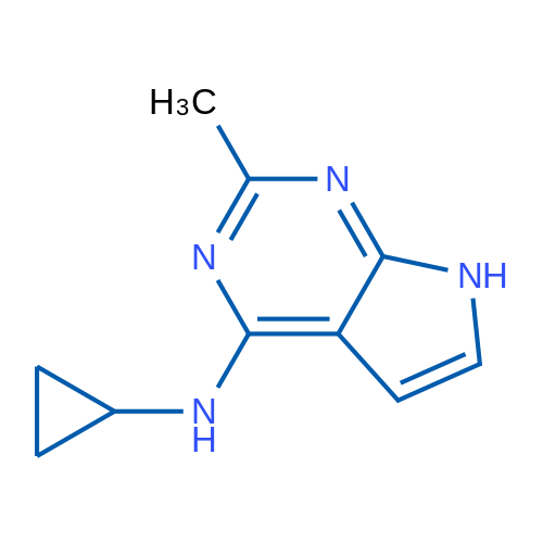 N-cyclopropyl-2-methyl-7h-pyrrolo[2,3-d]pyrimidin-4-amine 1g