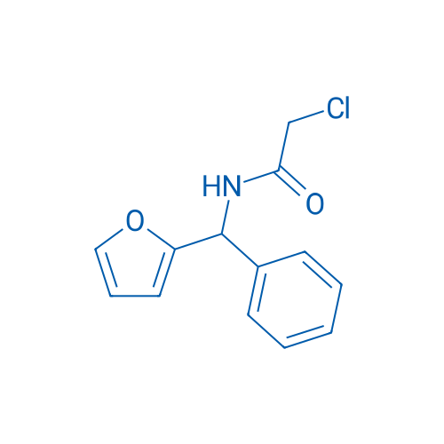 2-Chloro-N-[furan-2-yl(phenyl)methyl]acetamide 100mg