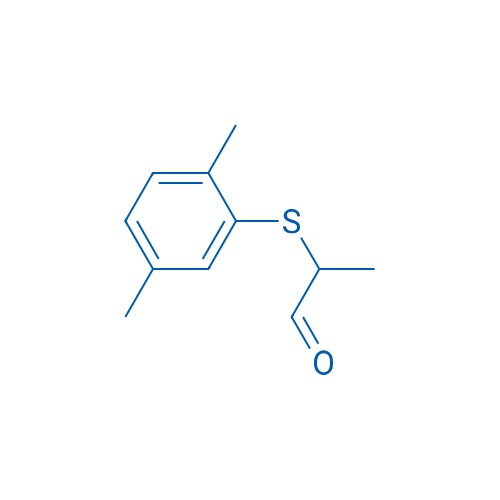 2-[(2,5-Dimethylphenyl)sulfanyl]propanal 1g