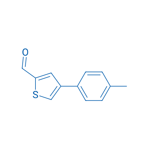 4-(p-Tolyl)thiophene-2-carbaldehyde 5g