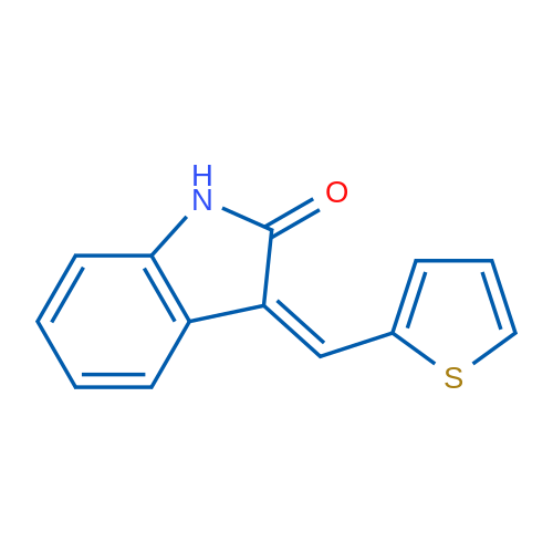 3-(Thiophen-2-ylmethylene)indolin-2-one 1g