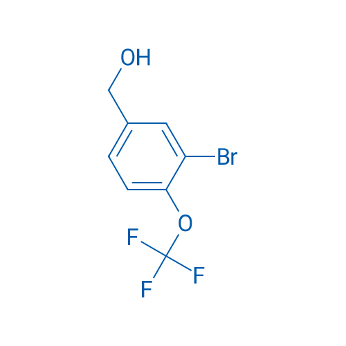 (3-Bromo-4-(trifluoromethoxy)phenyl)methanol 250mg