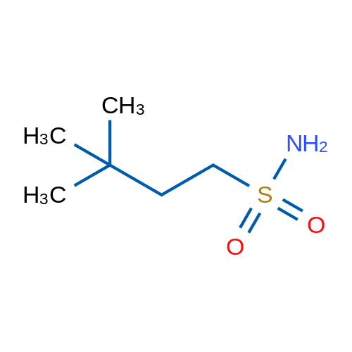 3,3-Dimethylbutane-1-sulfonamide 100mg