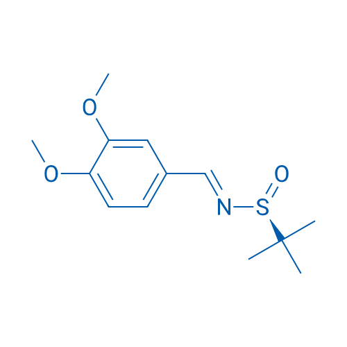 (S)-N-[(1E)-(3,4-Dimethoxyphenyl)methylidene]-2-methylpropane-2-sulfinamide 250mg