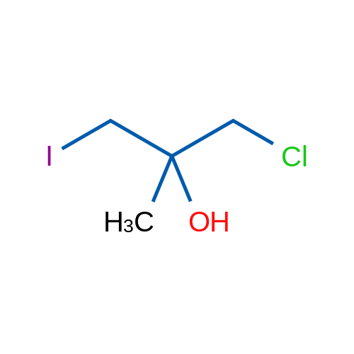1-Chloro-3-iodo-2-methylpropan-2-ol 1g