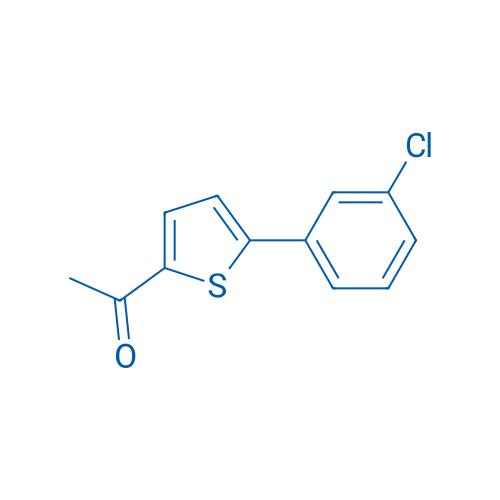 1-(5-(3-Chlorophenyl)thiophen-2-yl)ethan-1-one 1g