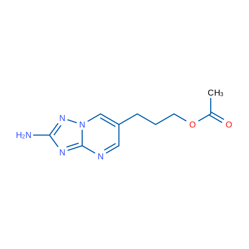 3-(2-Amino-[1,2,4]triazolo[1,5-a]pyrimidin-6-yl)propyl acetate 1g