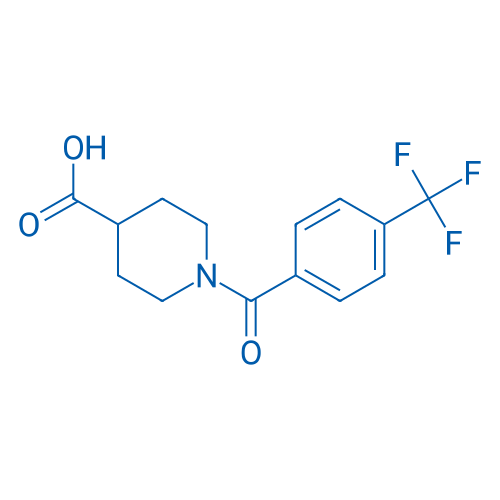 1-[4-(Trifluoromethyl)benzoyl]piperidine-4-carboxylic acid 250mg