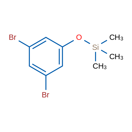 3,5-Dibromophenoxytrimethylsilane 1g
