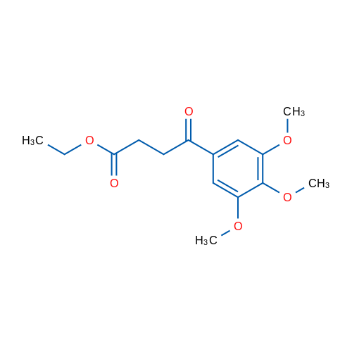Ethyl 4-(3,4,5-trimethoxyphenyl)-4-oxobutanoate 1g