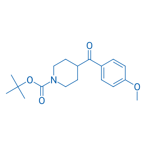 tert-Butyl 4-(4-methoxybenzoyl)piperidine-1-carboxylate 100mg