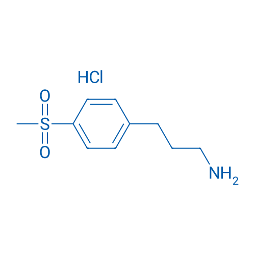 3-(4-(methylsulfonyl)phenyl)propan-1-amine hydrochloride 250mg