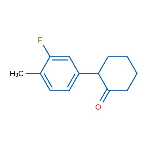 2-(3-Fluoro-4-methylphenyl)cyclohexan-1-one 1g