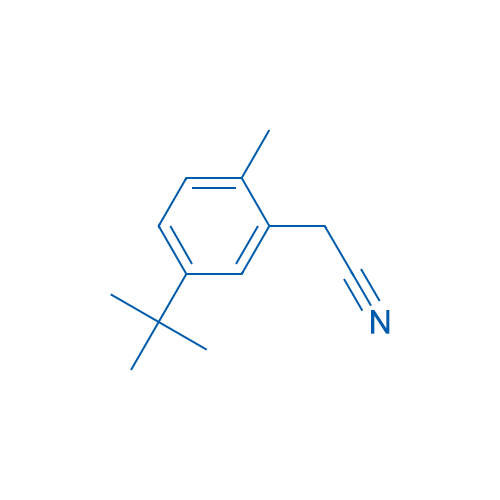 2-(5-(tert-Butyl)-2-methylphenyl)acetonitrile 1g