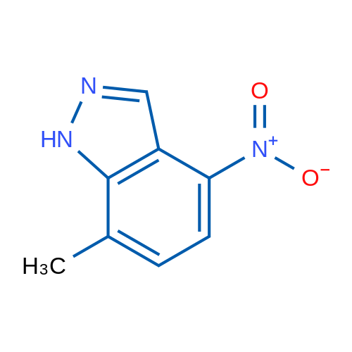 7-Methyl-4-nitro-1H-indazole 1g