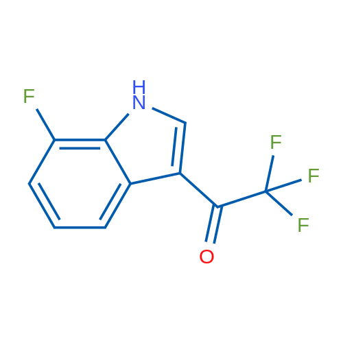 2,2,2-Trifluoro-1-(7-fluoro-1H-indol-3-yl)ethan-1-one 250mg