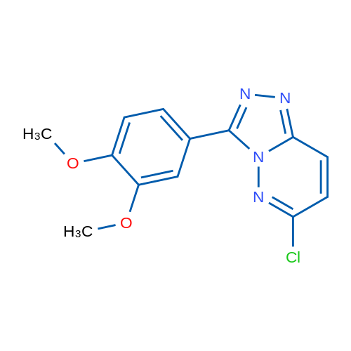 6-chloro-3-(3,4-dimethoxyphenyl)[1,2,4]triazolo[4,3-b]pyridazine 250mg