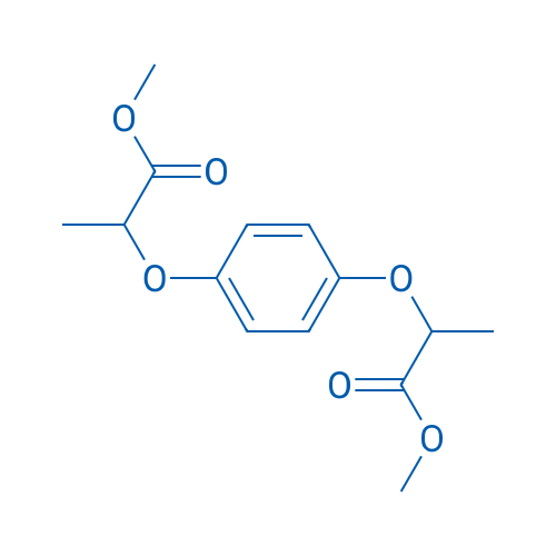 Methyl 2-{4-[(1-methoxy-1-oxopropan-2-yl)oxy]phenoxy}propanoate 1g