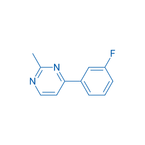 4-(3-Fluorophenyl)-2-methylpyrimidine 1g