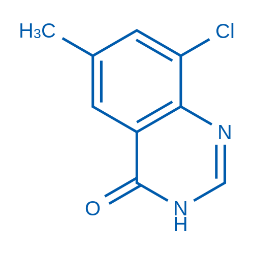 8-Chloro-6-methylquinazolin-4(3H)-one 1g