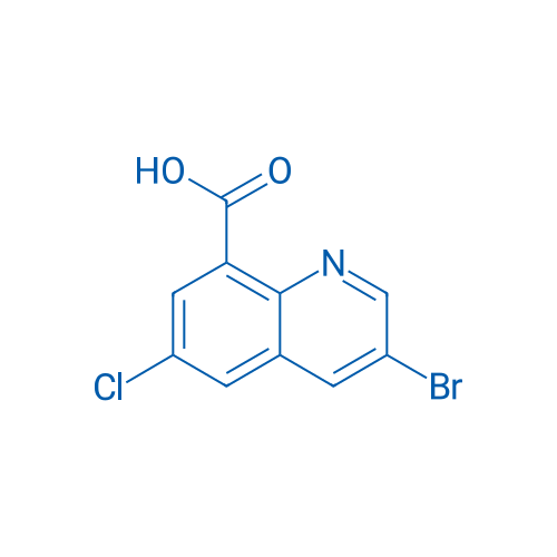 3-Bromo-6-chloroquinoline-8-carboxylic acid 1g