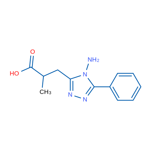 3-(4-Amino-5-phenyl-4H-1,2,4-triazol-3-yl)-2-methylpropanoic acid 1g