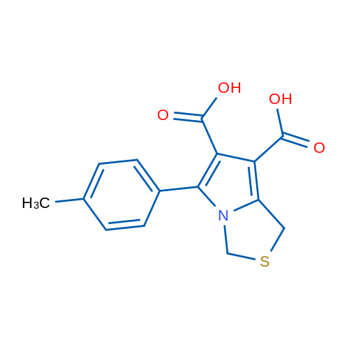 5-(4-Methylphenyl)-1H,3H-pyrrolo[1,2-c][1,3]thiazole-6,7-dicarboxylic acid 1g