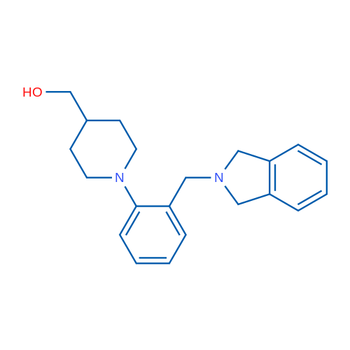 (1-{2-[(2,3-dihydro-1H-isoindol-2-yl)methyl]phenyl}piperidin-4-yl)methanol 1g