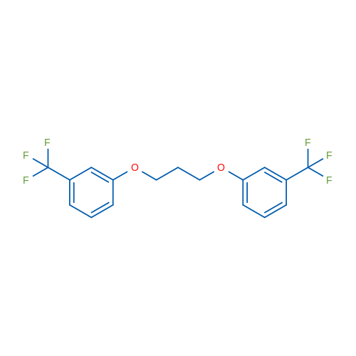 1-(Trifluoromethyl)-3-{3-[3-(trifluoromethyl)phenoxy]propoxy}benzene 1g
