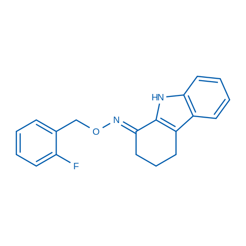 (1E)-N-[(2-Fluorophenyl)methoxy]-2,3,4,9-tetrahydro-1H-carbazol-1-imine 10mg