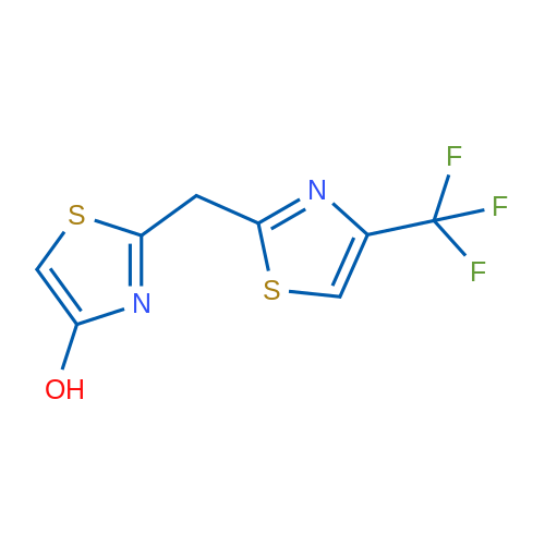2-{[4-(trifluoromethyl)-1,3-thiazol-2-yl]methyl}-1,3-thiazol-4-ol 1g