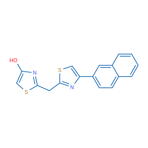 2-{[4-(naphthalen-2-yl)-1,3-thiazol-2-yl]methyl}-1,3-thiazol-4-ol 1g