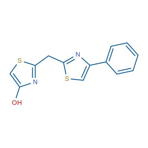 2-[(4-Phenyl-1,3-thiazol-2-yl)methyl]-1,3-thiazol-4-ol 1g