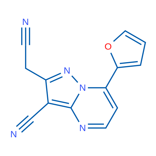 2-(Cyanomethyl)-7-(furan-2-yl)pyrazolo[1,5-a]pyrimidine-3-carbonitrile 1g